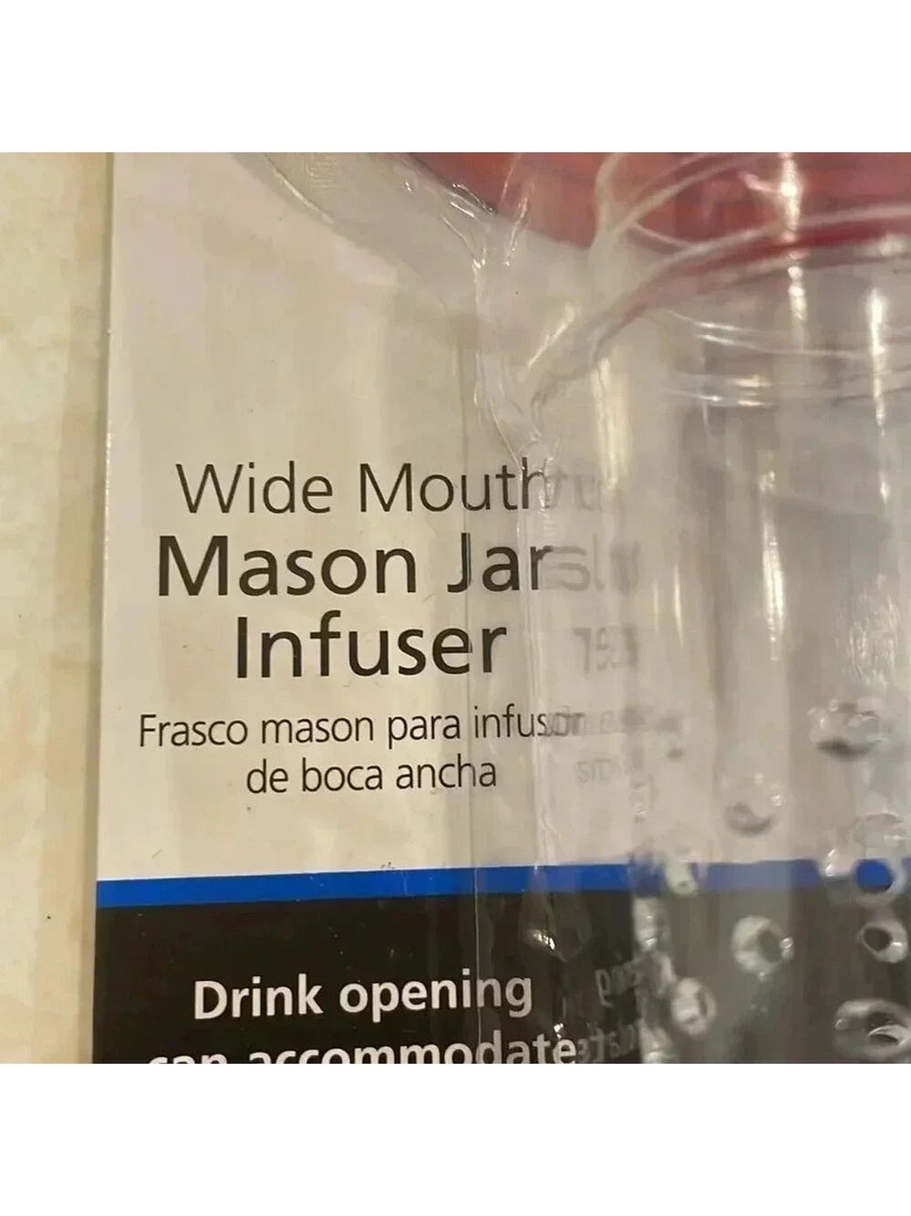 Wide Mouth Mason Jar Infusers, Set of 2, New - Picture 2 of 3